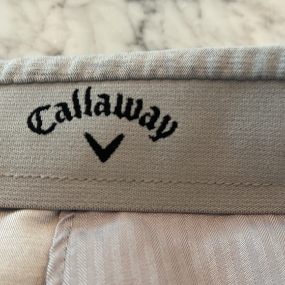 Callaway Men’s 36 Hybrid Shorts Light Gray - Picture 6 of 9